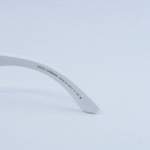 Dolce & Gabbana DG6198 331287 Rectangle Sunglasses White Frame - Lowest Price main image 5
